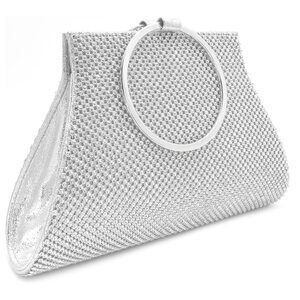 8833 Crystal Clutch Purses Bride and Bridesmaid Handbag Elegant Wristlet